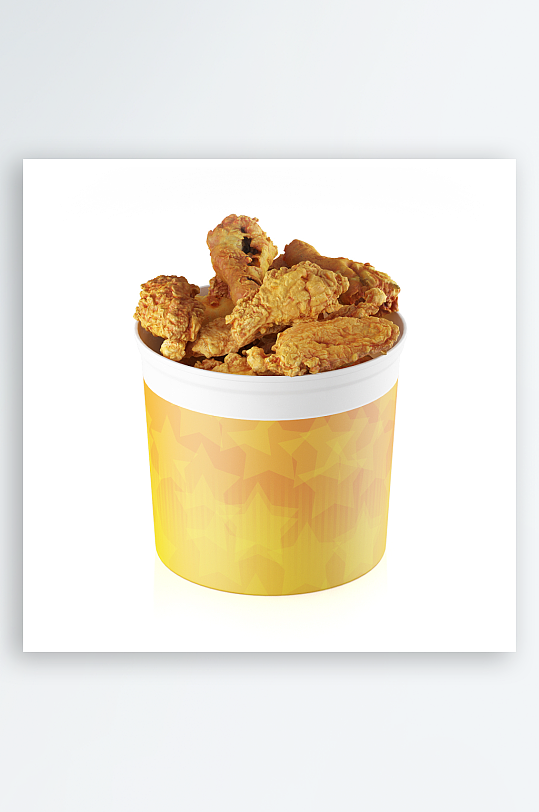 炸鸡食品水果蔬菜蛋糕面包3D模型-众图网