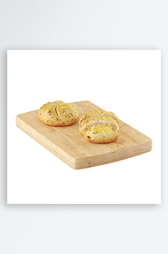 食品水果蔬菜蛋糕面包3D模型-众图网