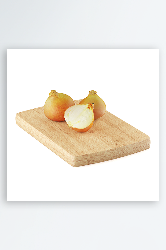 洋葱食品水果蔬菜蛋糕面包3D模型-众图网