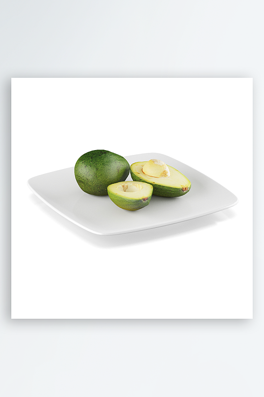 食品水果蔬菜蛋糕面包3D模型