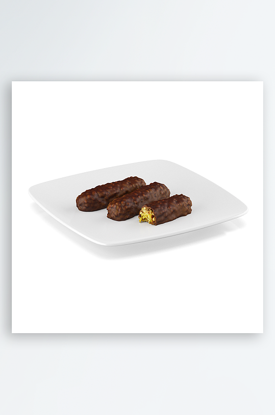 食品水果蔬菜蛋糕面包3D模型-众图网