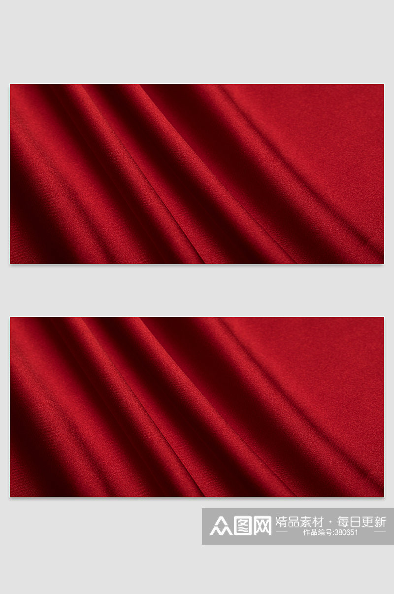 红色纹理丝绸底纹素材