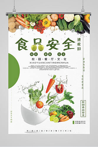 绿色食品安全海报设计