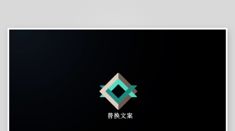 logo开场赛博朋克闪电风片头视频-众图网