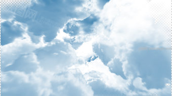 震撼云层穿梭Alpha-众图网