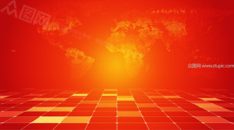 红色党政背景视频-众图网