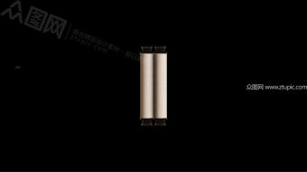 中国风卷轴带通道-众图网