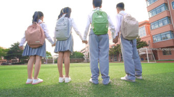 学生校园奔跑视频-众图网