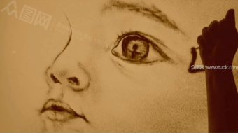 当你老了沙画视频-众图网