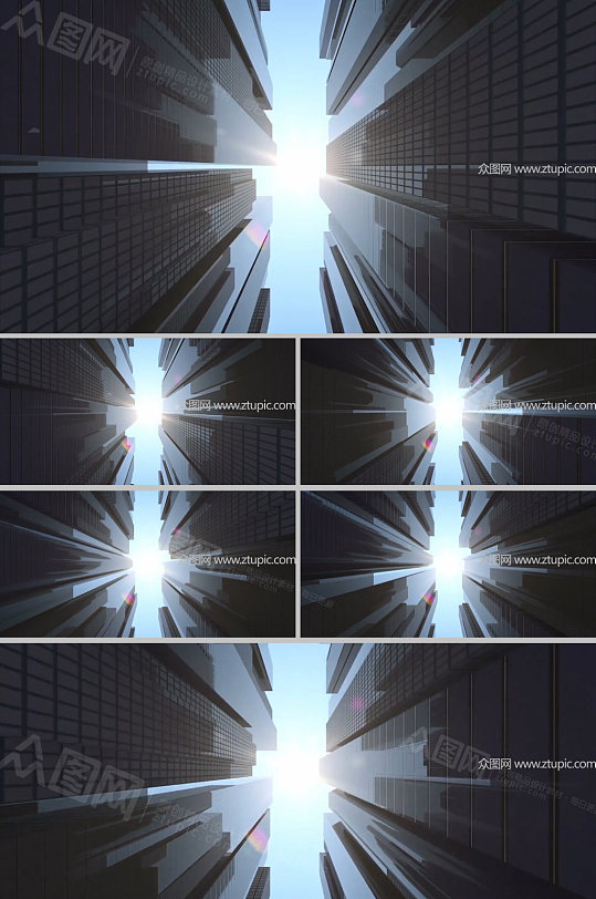 大楼企业宣传片空镜-众图网