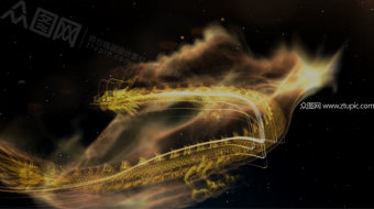 震撼大气金龙视频-众图网