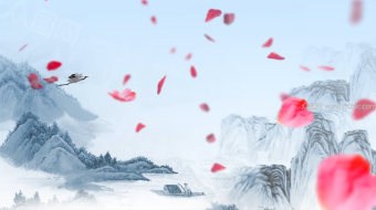 唯美中国风水墨片头-众图网