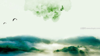 中国风水墨宣传片ae模板-众图网