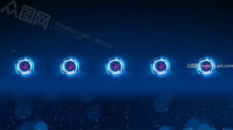 企业年会按手掌印启动视频AE模板-众图网