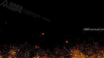 大气热烈粒子舞台背景视频-众图网