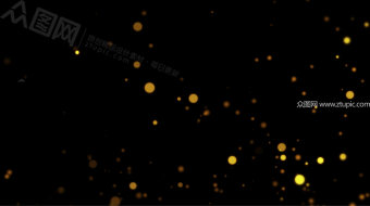 粒子上升特效视频-众图网