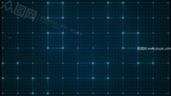 科技感网格变换特效视频-众图网