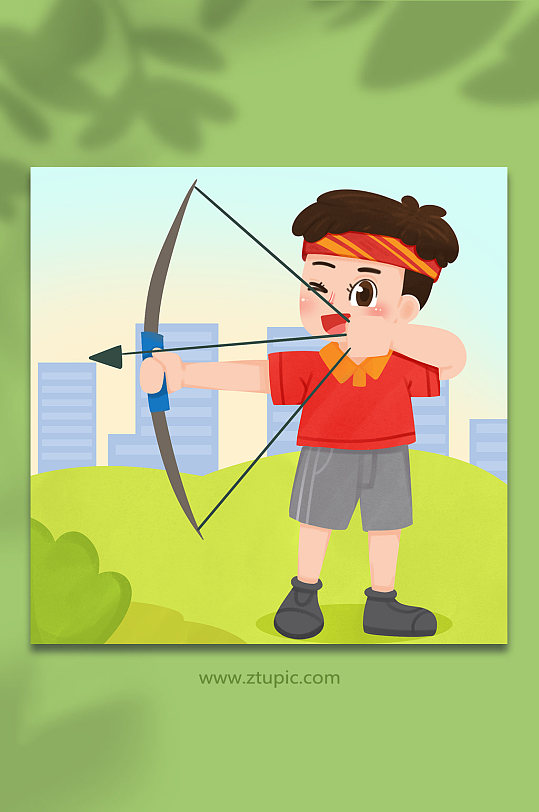 射箭动画分解(射箭动作怎么画)