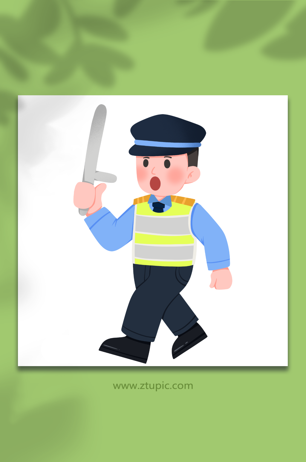 卡通警告素材_卡通警告模板_卡通警告设计图片免费下载-众图网