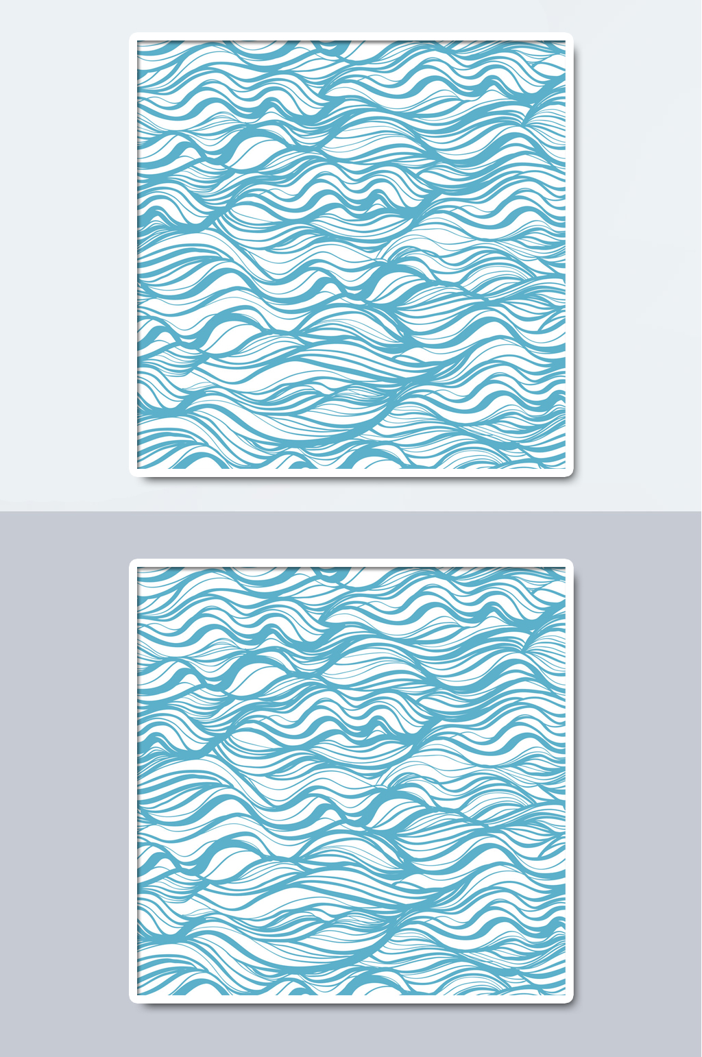 海浪水纹浪花背景AI素材