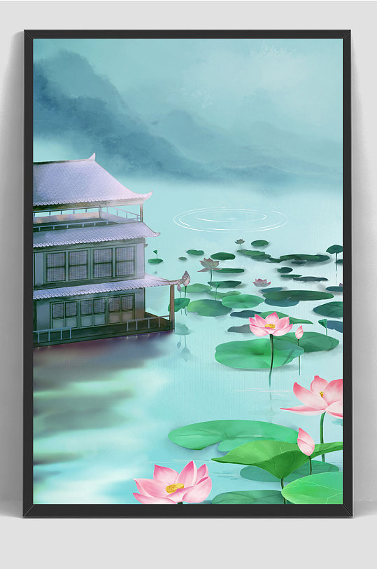 竹楼图片-竹楼素材下载-众图网