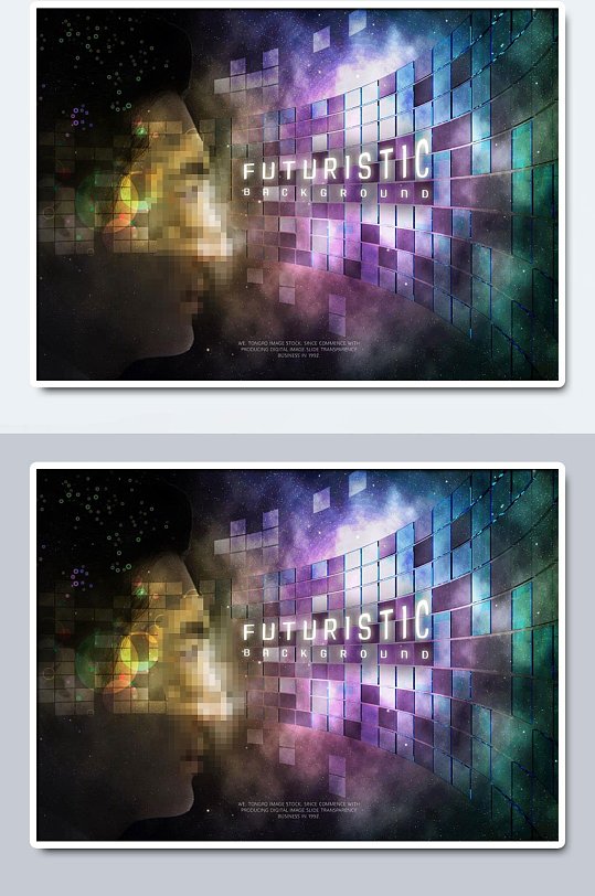 炫酷创意科技5G时代海报-众图网