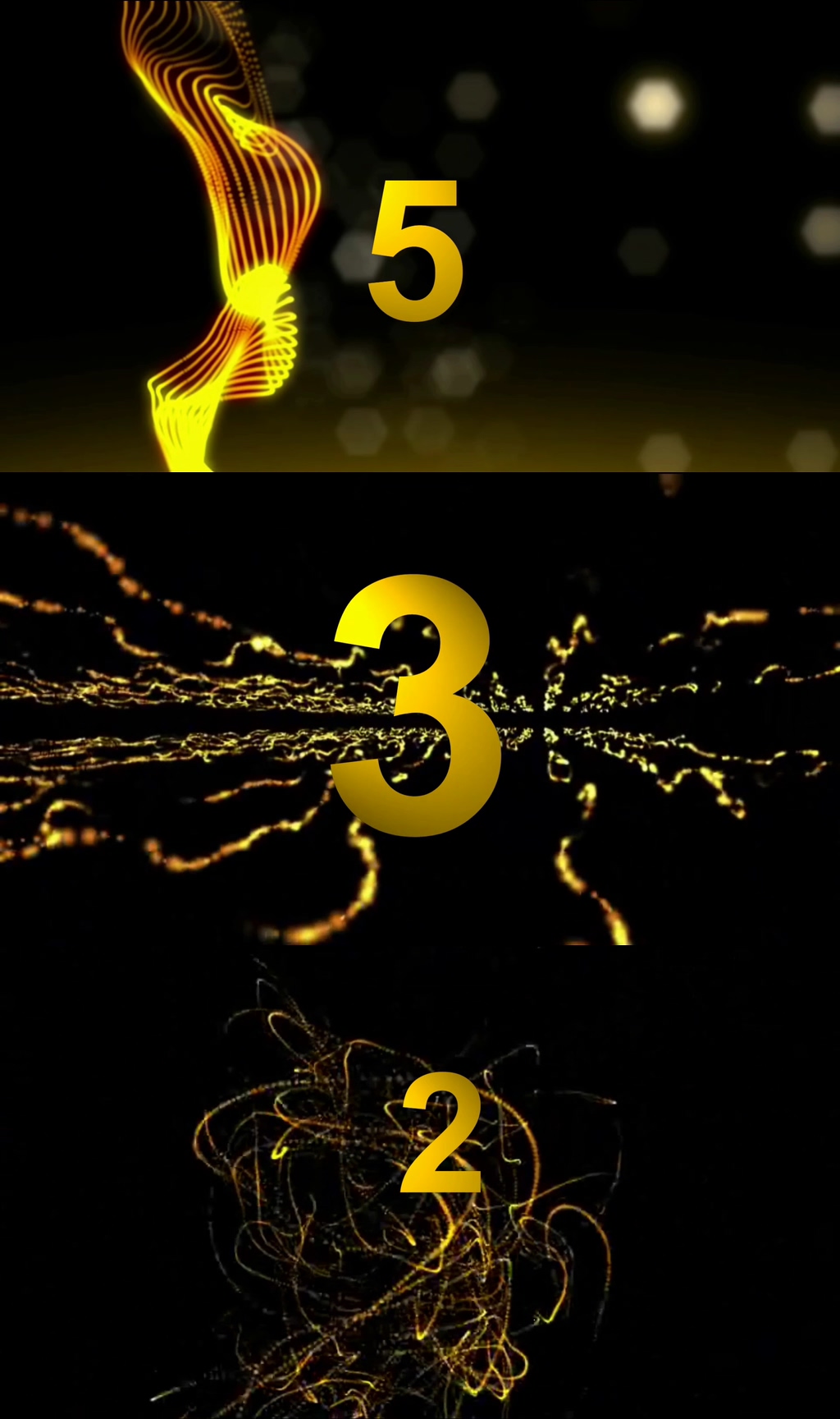 震撼粒子会谈5秒倒计时素材