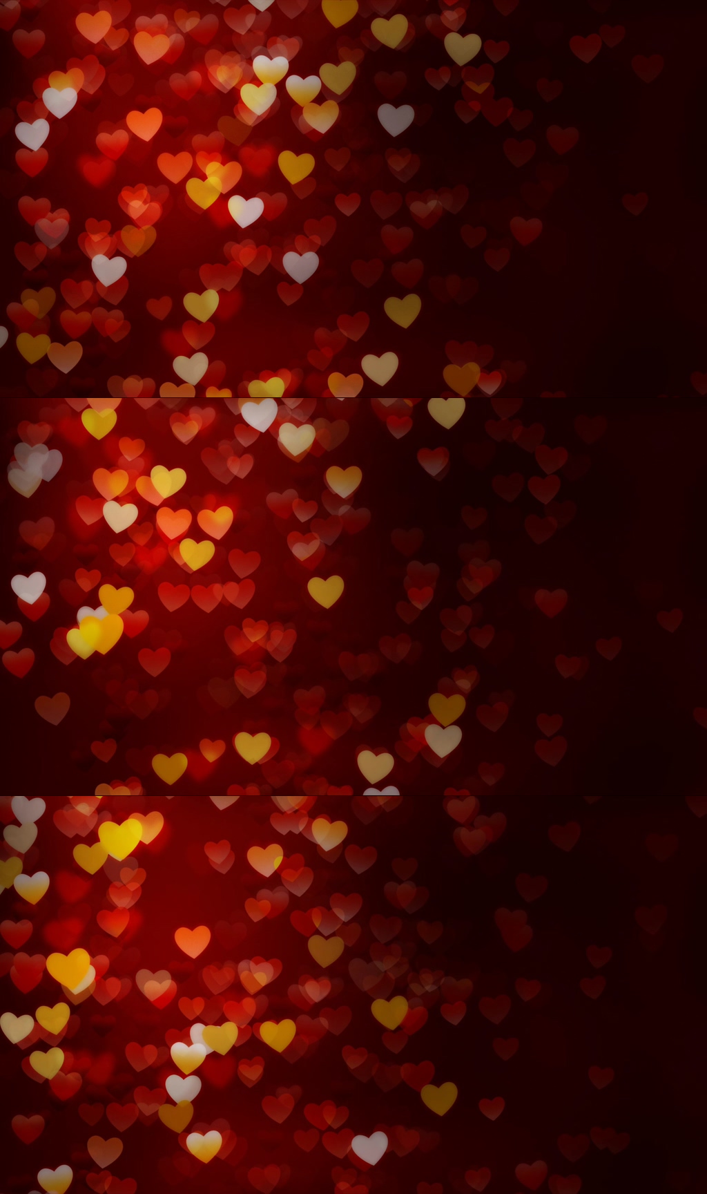 唯美梦幻爱心粒子视频素材