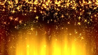 浪漫金色炫酷粒子背景视频-众图网