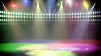 炫酷舞台灯光秀万花筒舞台-众图网