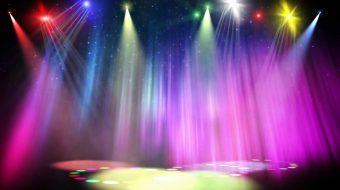 炫酷舞台灯光秀万花筒-众图网