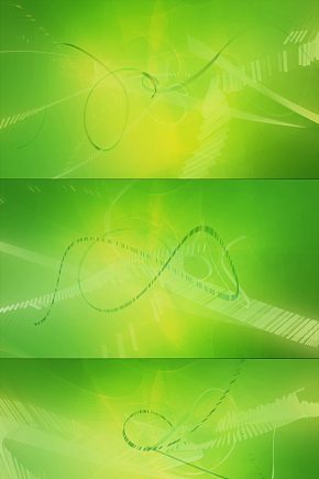 绿色唯美暖色调舞台背景