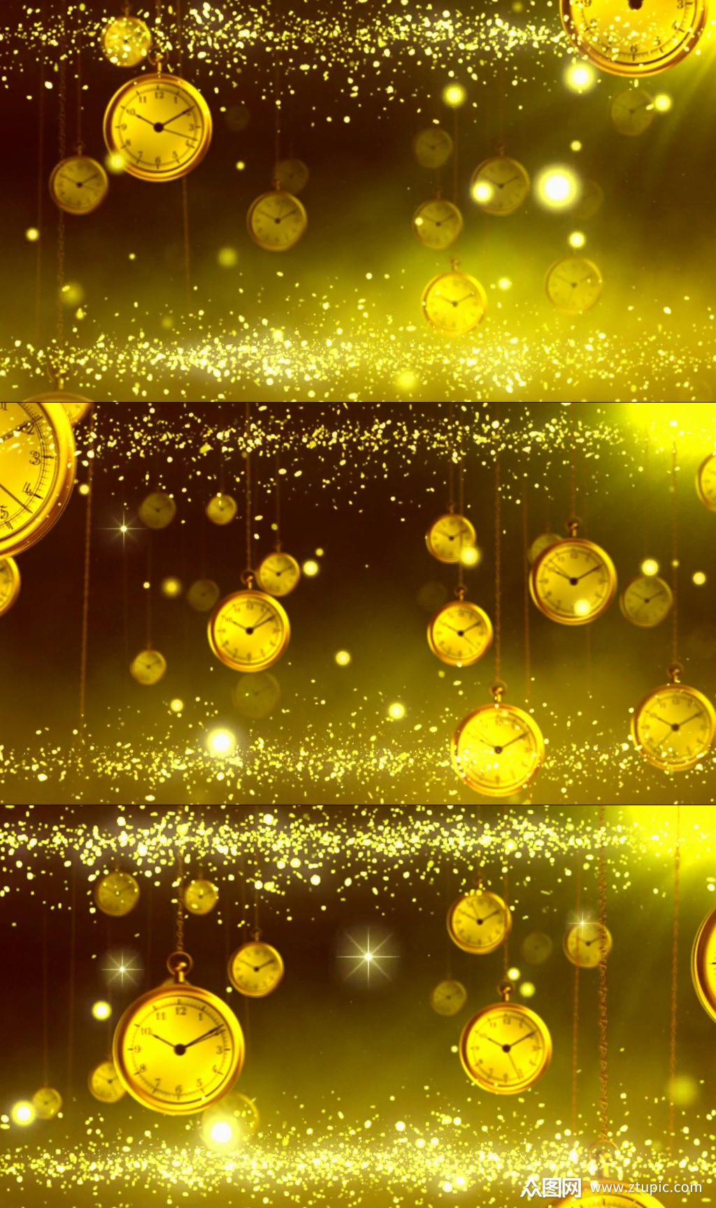 怀旧时光流逝时间时钟粒子