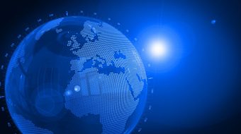 蓝色地球新闻联播新闻片头-众图网