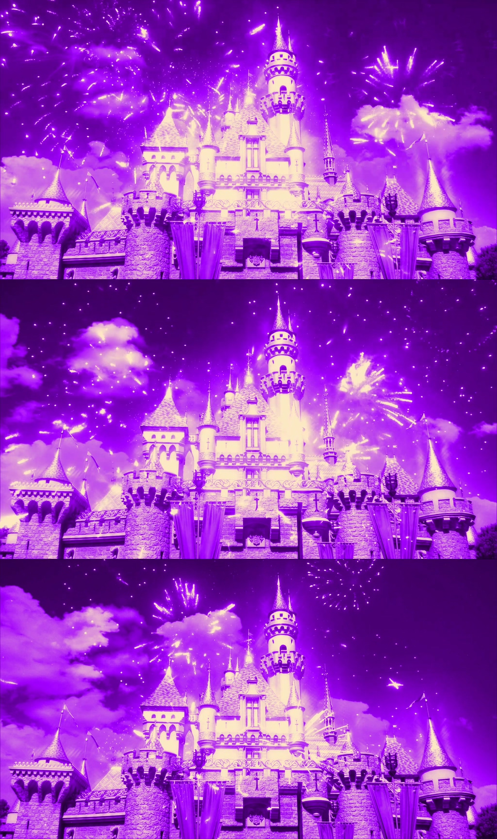 梦幻紫色城堡图片大全图片