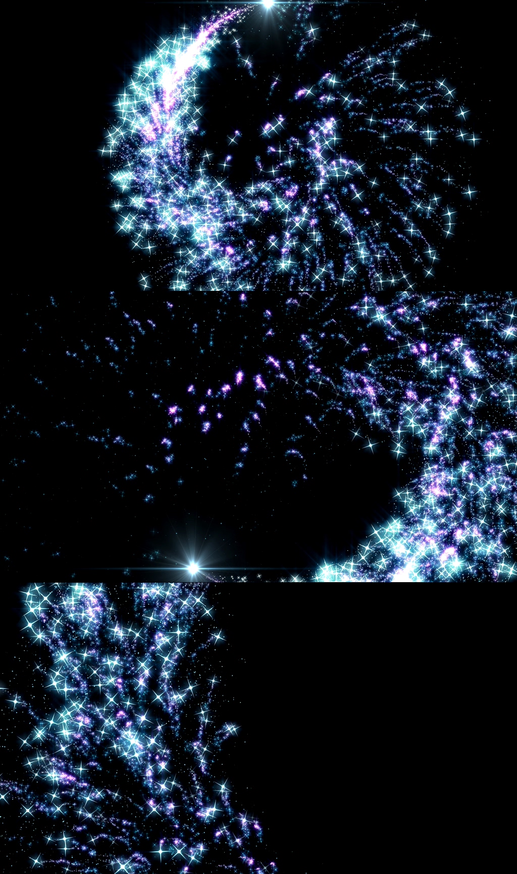 星光粒子光效舞台背景素材