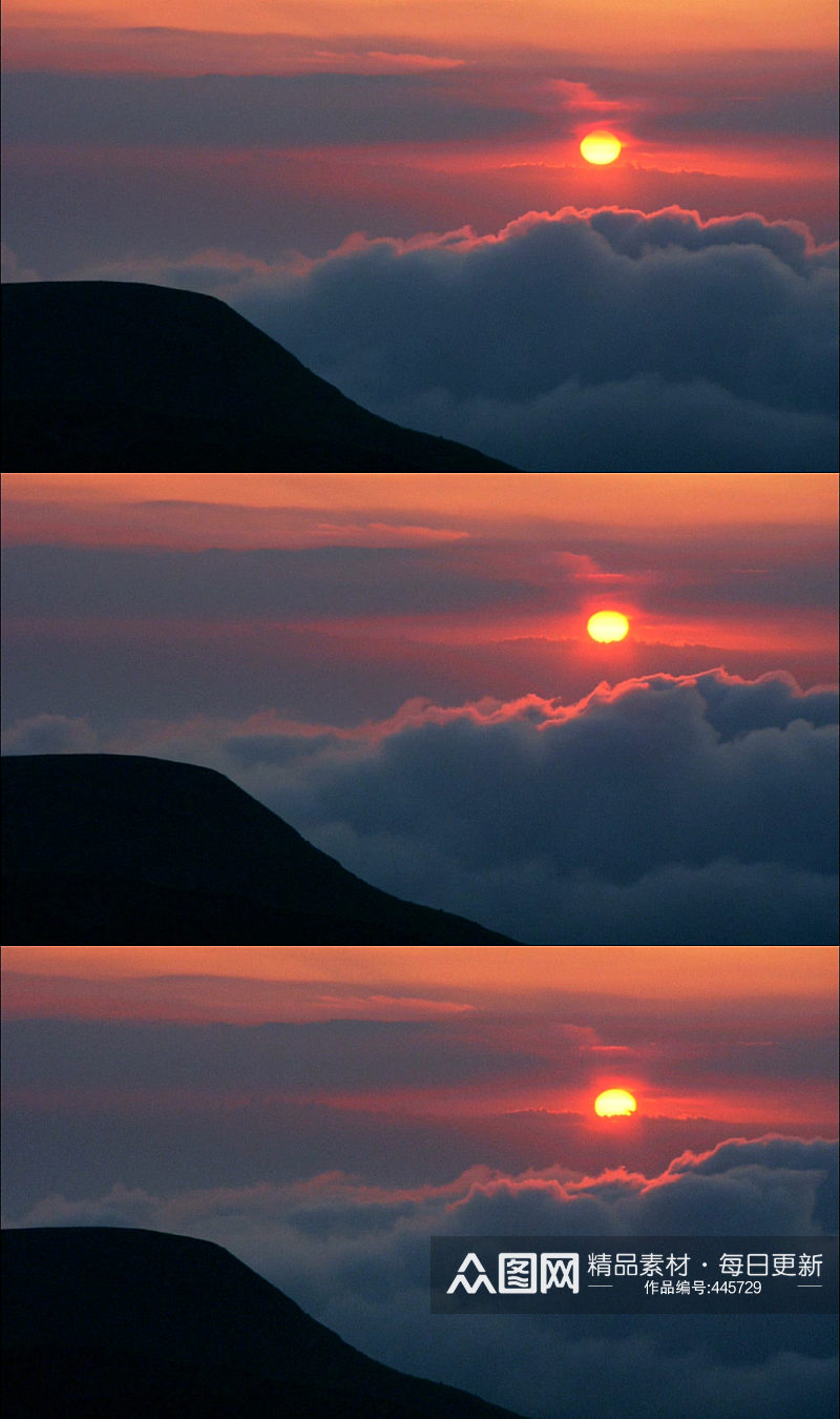 日出晨光日落夕阳日落素材