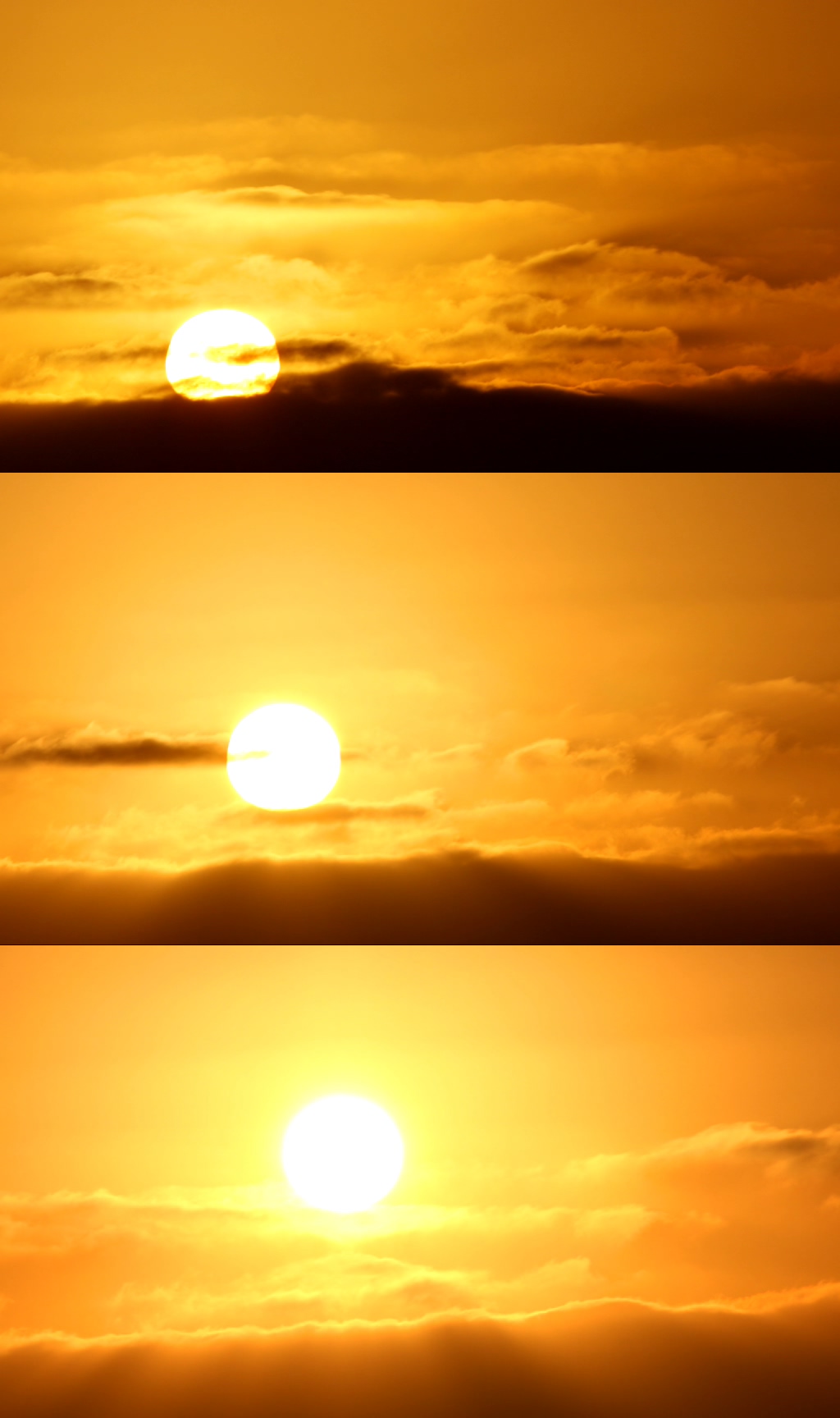 实拍日出晨光日落夕阳素材
