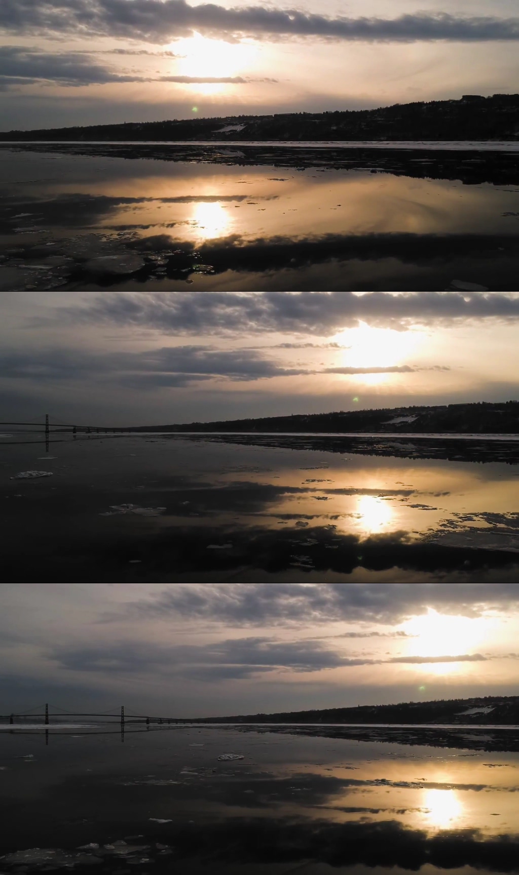 唯美夕阳自然风光实拍素材素材