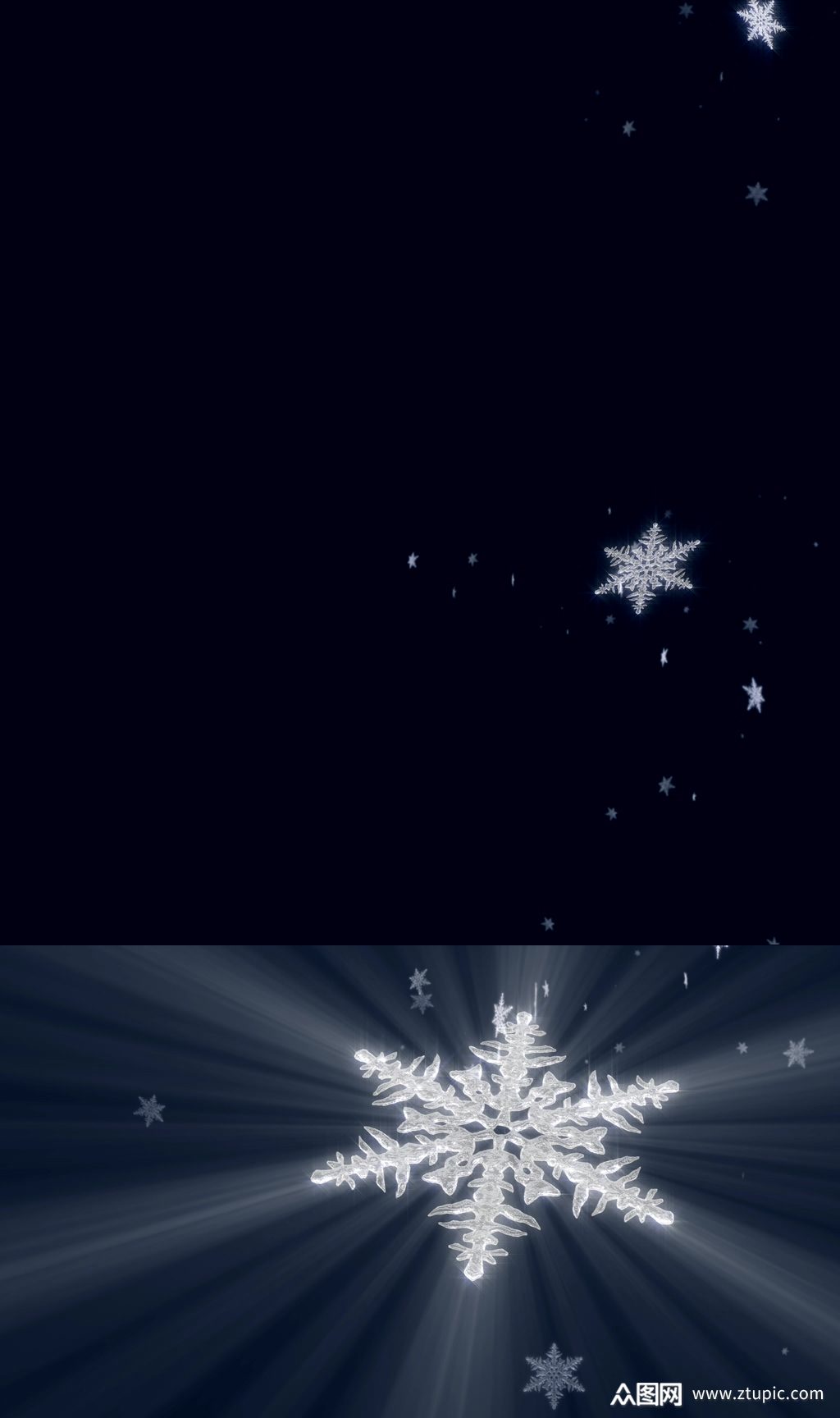 唯美梦幻冰雪世界