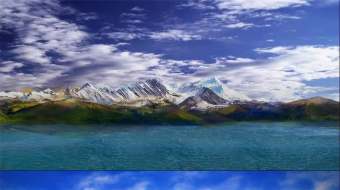 草原山川视频视频背景-众图网