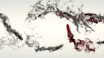 中国风水墨山水视频-众图网