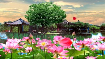 中国风水墨山水视频-众图网