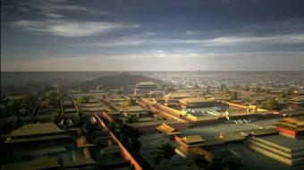 古建筑庭院中国风-众图网