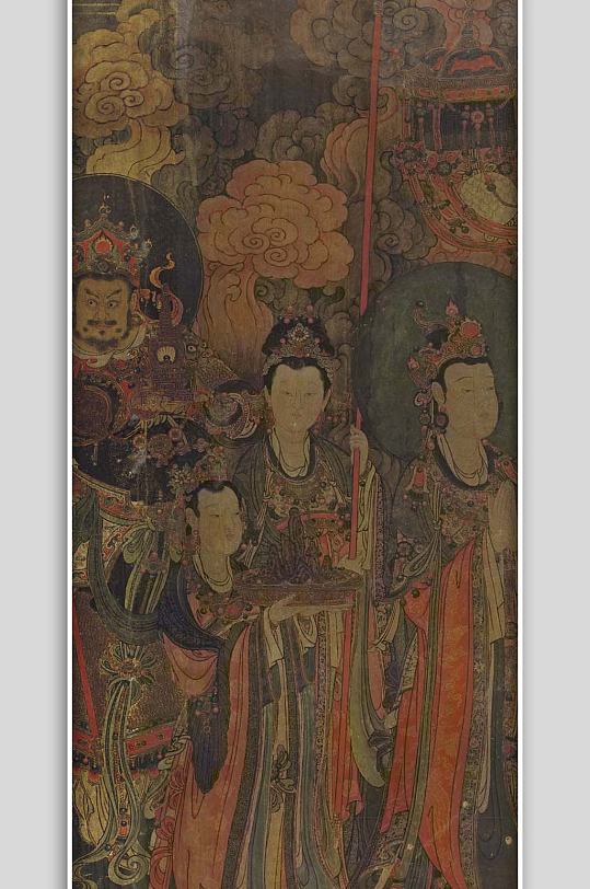 帝释梵天西佛教文化