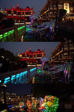 上海城隍庙九曲桥灯会夜景合集