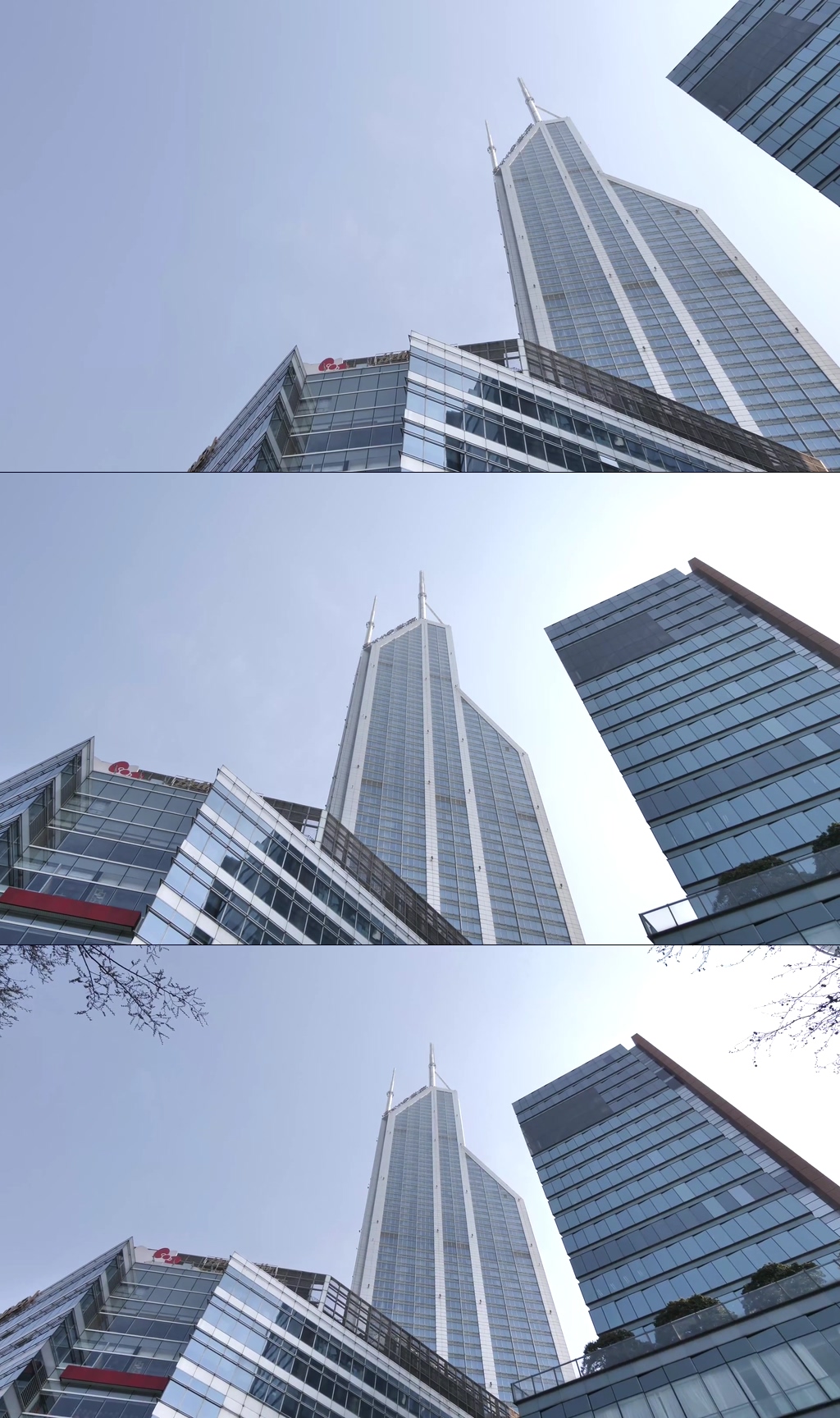 上海南京路世贸广场大厦素材