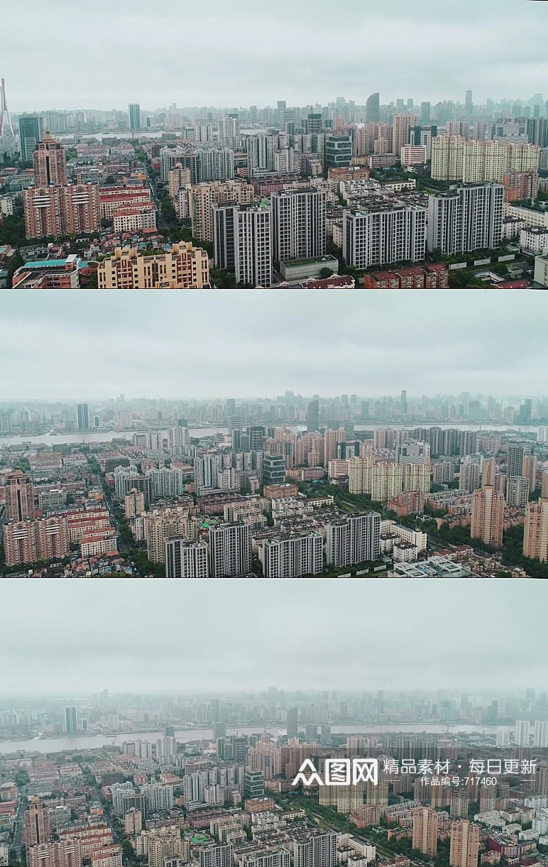 城市建筑航拍视频素材素材