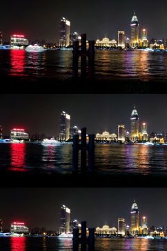 上海北外滩黄浦江延时