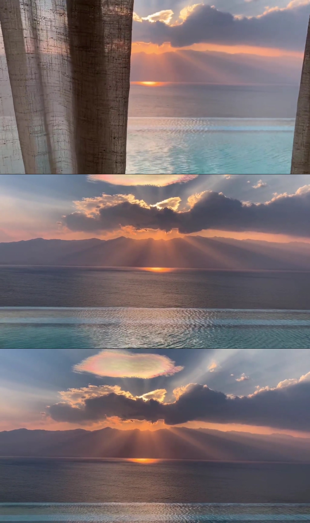 黄昏大自然风光风景自媒体实拍素材